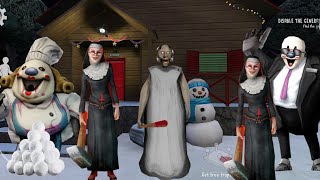 Ice Scream 8 Snow Man ⛄ Update | Complete Gameplay video