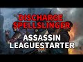 [3.12 Heist] Spellslinger Discharge Leaguestarter! Huge damage & leveling for Assassin CoC Endgear!