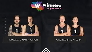 Winners Beach Volleyball. Men. P. Koval / V. Maksymovych - A. Kotelenets / M. Lehin  16.02.2025