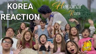 HOJPANAR RANI KOREA REACTION || OFFICIAL CHAKMA MUSIC VIDEO || DRAVID \u0026 MANGALI || KOKBOROK REACTION