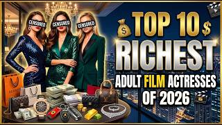 You Won’t Believe Their Net Worth! Top 10 Richest Adult Film Actresses (2026)