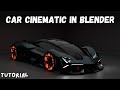 Create Your First *CINEMATIC* Car Animation in Blender For Beginners