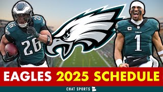 Philadelphia Eagles 2025 Schedule - Instant Reaction & Opponents | NFL Schedule Release