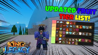 Updated BEST Fruit Tier List For GRINDING in King Legacy Update 7 (Roblox)