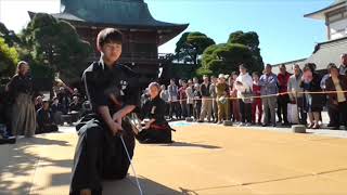 Nov. 09, 2019 笠間稲荷神社奉納演武 Hono-enbu (dedicatory martial arts demonstration) at Kasama Inari Shrine