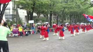 踊りゃん祭『合縁』／NHK前ケヤキ並木通り／原宿表参道元氣祭スーパーよさこい2015（初日）