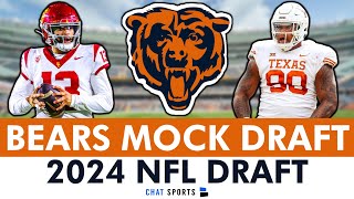 2024 NFL Mock Draft: Chicago Bears Draft Caleb Williams & Trade Down For Byron Murphy In Round 1