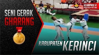 JUARA 1 Seni Gerak GHARANG KEJURPROV VI TARUNG DERAJAT JAMBI 2019