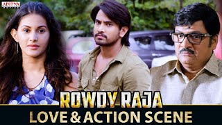 Rowdy Raja Hindi Dubbed Movie || Love & Action - Best Raj Tarun Comedy Scenes || Aditya Movies