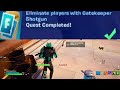 Eliminate players with Gatekeeper Shotgun Fortnite