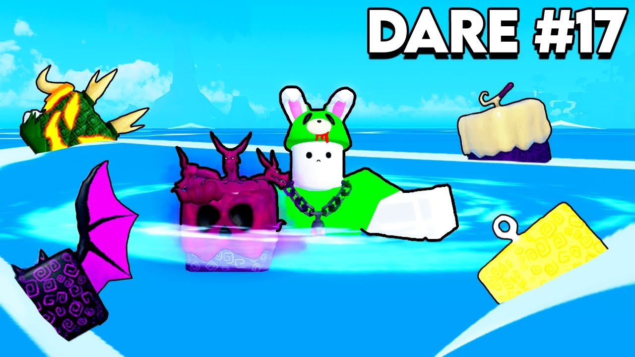 Completing The Most EXTREME Dares In Blox Fruits - YouTube