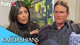 Kim Kardashian Asks Caitlyn Jenner Questions About Her Sexuality | Keeping Up Wi