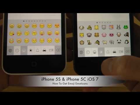 How To Get Emoji Emoticons On iPhone 5S & iPhone 5C iOS 7 How To Get Emoji Emoticons On iPhone 5S & iPhone 5C iOS 7