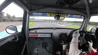 Hot lap of knockhill mini challenge JCW 2021