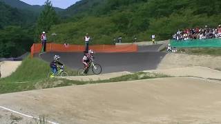 BMX　土師ダム　girls9-10　ヒート3　2017