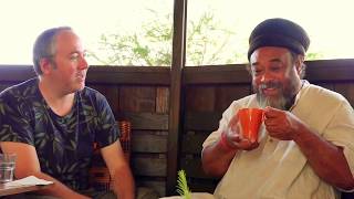 Patrick Kicken meets MOOJI, at Monte Sahaja, Portugal