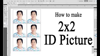 How to make 2x2 picture in Photoshop. Create 2x2 picture in easy way