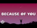 Lauv - Because of You (Lyrics)