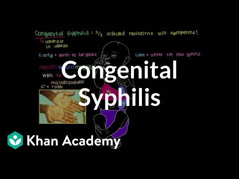 What is maternal syphilis?