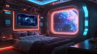 Starship Bedroom 🚀 Cyberpunk Ambient Mix ~ Blade Runner Cinematic Space