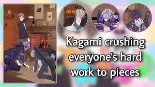 kagami crushing everyone's hard work to pieces | Nijisanji eng subs