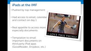 Mobilizing the ECM experience with SeeUnity Mobile — Feat. the IMF
