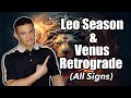 How Will YOUR ZODIAC Sign Be Affected!?! ( July 22nd - August 22nd ) #leoseason   #venusretrograde