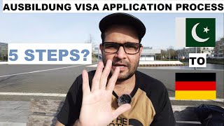 Ausbildung Visa Application Process Step by Step (Urdu Guide)