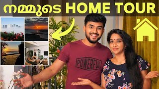 HOME TOUR | നമ്മുടെ കുഞ്ഞു വീട് | SECRET ROOM REVEAL 😊 | AMMU \u0026 ASWIN