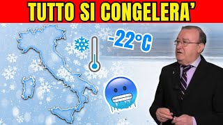 Allerta Meteo Italia: Nevicate Storiche su Tutta la Penisola, Gelo Siberiano Fino in Pianura!