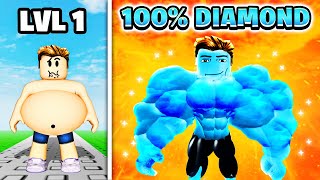 I EVOLVED TO DIAMOND MUSCLE in Gym League!