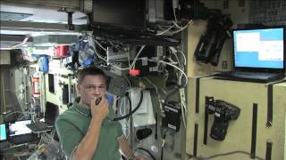 Space Station Crew Uses HAM Radio to Call Earth