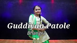Guddiyan Patole | Gurnam Bhullar | Cute Girl Bhangra | Dream To Dance Studio