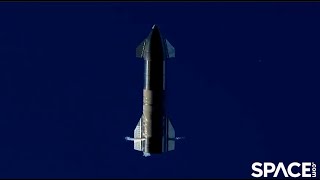 Wow! SpaceX Starship SN8's landing maneuver flip video is mind-boggling
