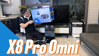 Mở hộp X8 Pro Omni - Siêu phẩm Cây lau nhà cầm tay tự động