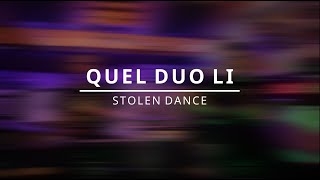 Stolen Dance - Milky Chance (cover by Quel Duo Li)