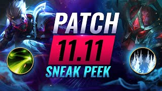 NEW CHANGES: Patch 11.11 SNEAK PEEK: Master Yi + Nautilus Changes - League of Legends #Shorts