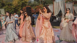 Bridesmaids dance on Say na Say na| Sangeet | Surprise | Wedding | Bride Squad | Swing it with Anu