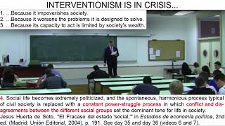 Day 40 (video 7) - The Crisis of Interventionism