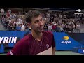 alexei popyrin on court interview 2024 us open round 3