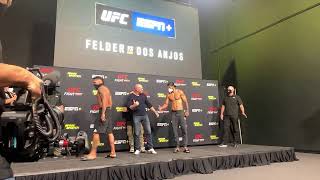 UFC Fight Night 182 official weigh-ins