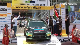 WRC  Safari Rally Flagged off at KICC - All Roads head to Naivasha