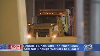 PennDOT Dealing With Winter Weather, Not Enough Workers