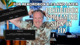 Fix for Rekordbox 6.7.3 unable to sign into Beatport streaming and Beatsource