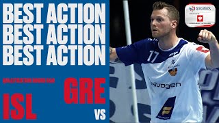 Gunnarsson's last-second strike | Greece vs Iceland | Men's EHF EURO 2020