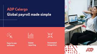ADP Celergo - Unlock the power of global payroll