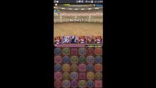 【パズドラ】チャレンジダンジョン！13 Lv7 火龍女隊