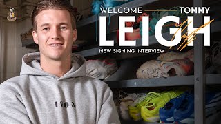 SIGNING INTERVIEW: Leigh ‘can’t wait to get going’