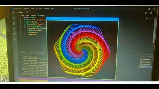 Turtle design part-2 /spiral helix pattern