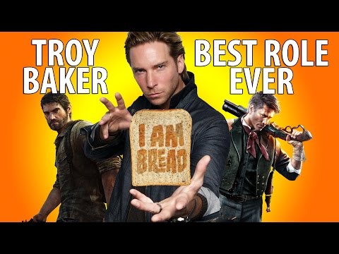 Troy Baker dublando um pão?!